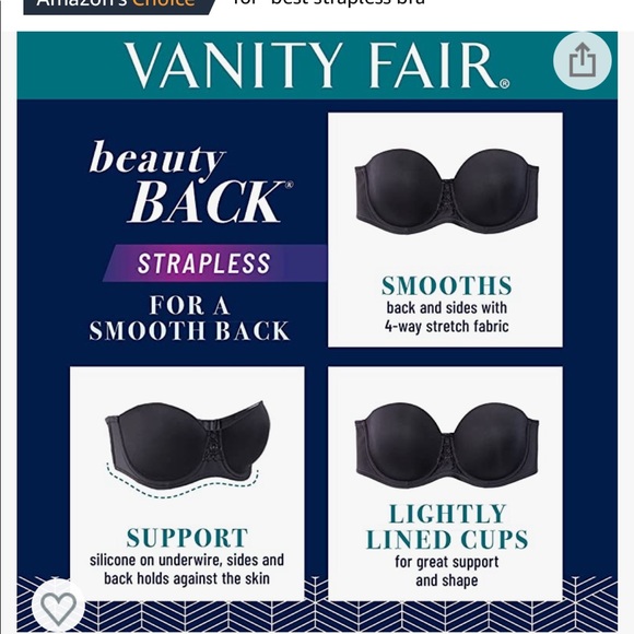 🆕 Strapless / Convertible Bra - Beauty Back - Picture 11 of 16